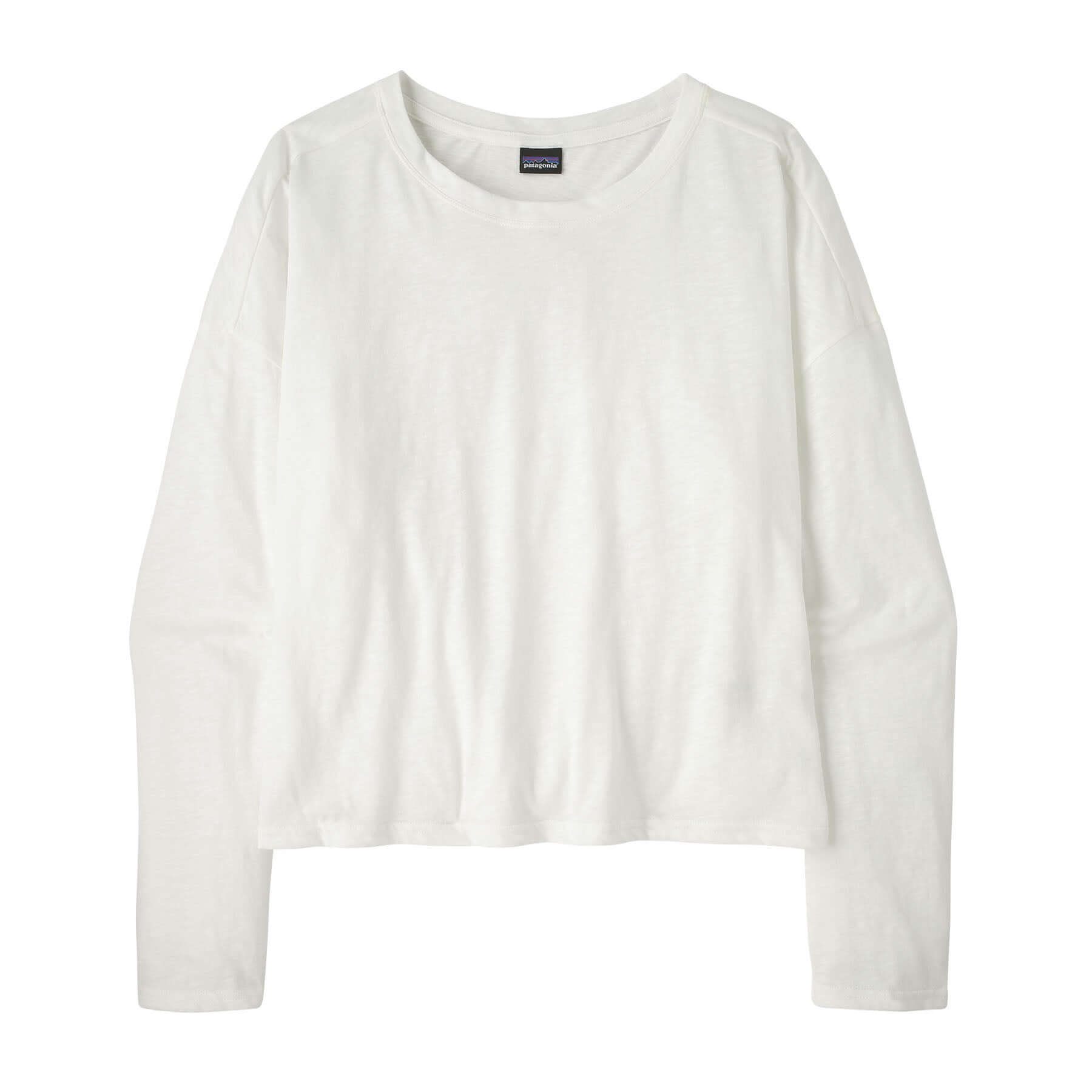 Women's Long - Sleeved Mainstay Top in WHITE | Patagonia Bend