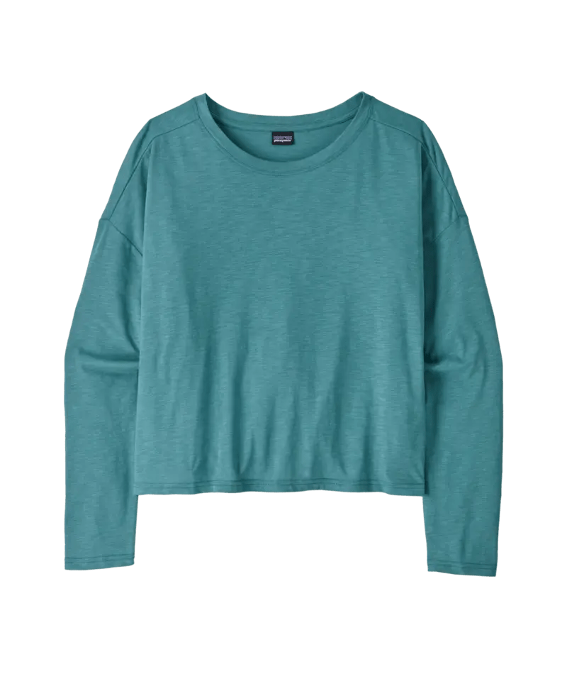 Women's Long - Sleeved Mainstay Top in Wetland Blue | Patagonia Bend