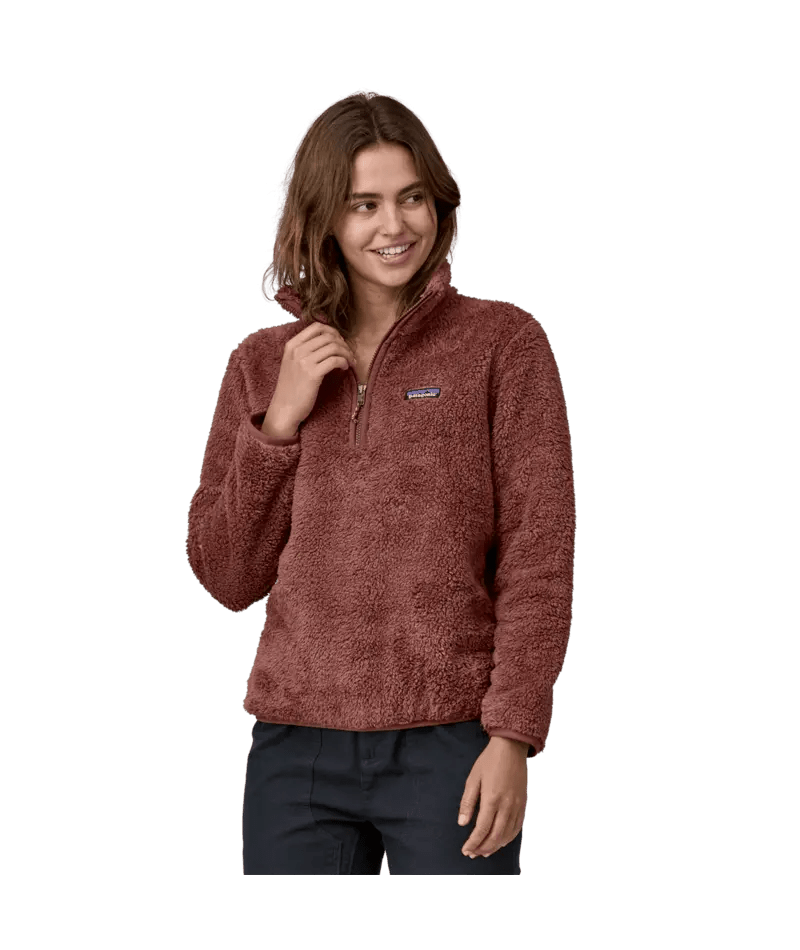 Women's Los Gatos 1/4 - Zip in Dulse Mauve | Patagonia Bend