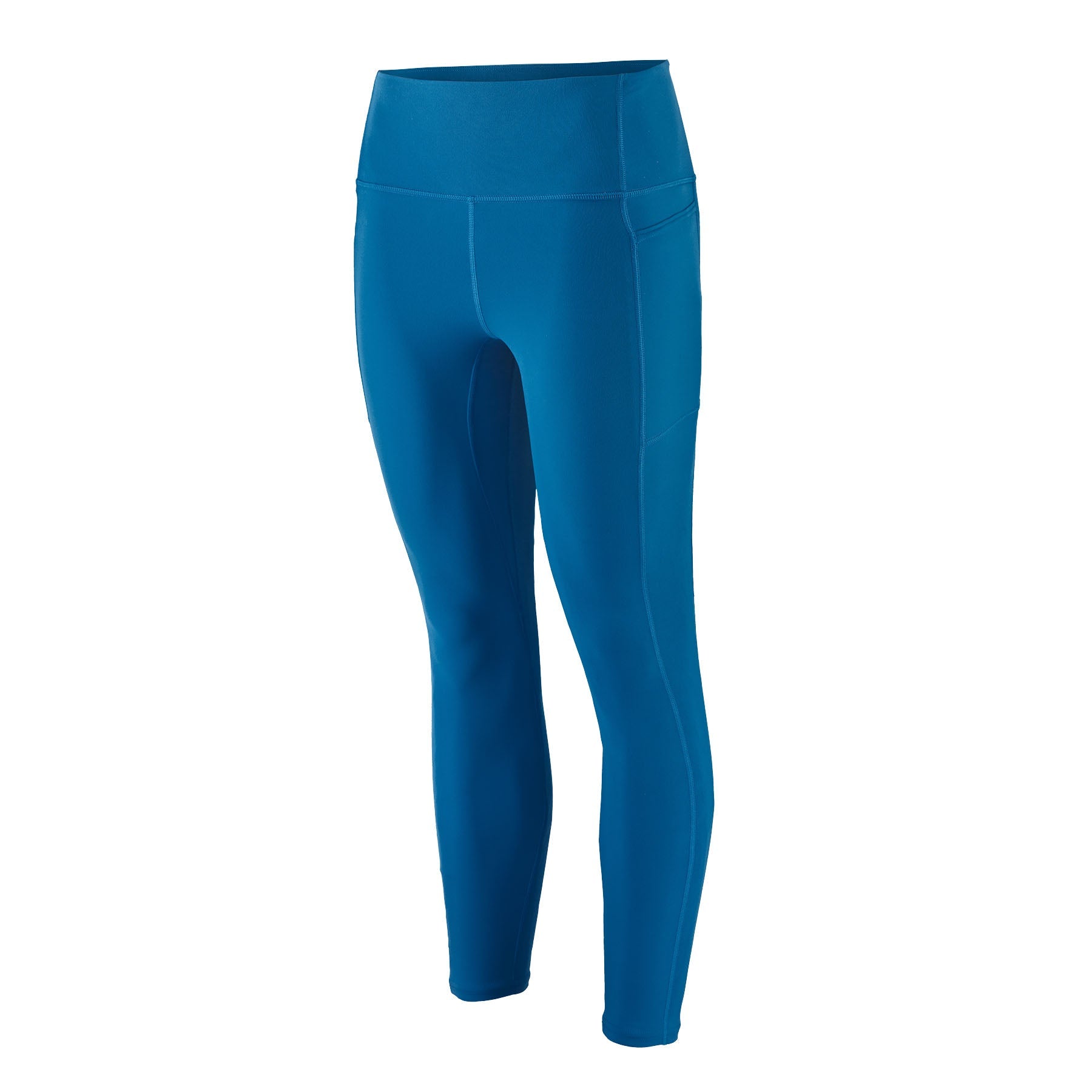 Women's Maipo 7/8 Stash Tights in Endless Blue | Patagonia Bend
