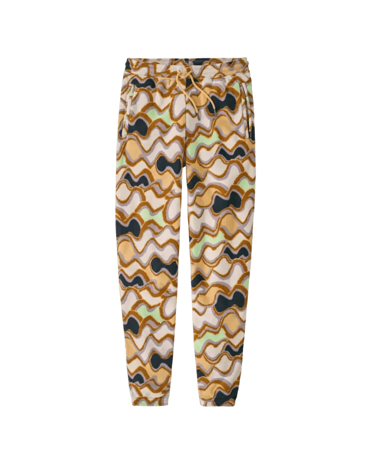 Women's Micro D® Joggers in Small Currents: Natural | Patagonia Bend