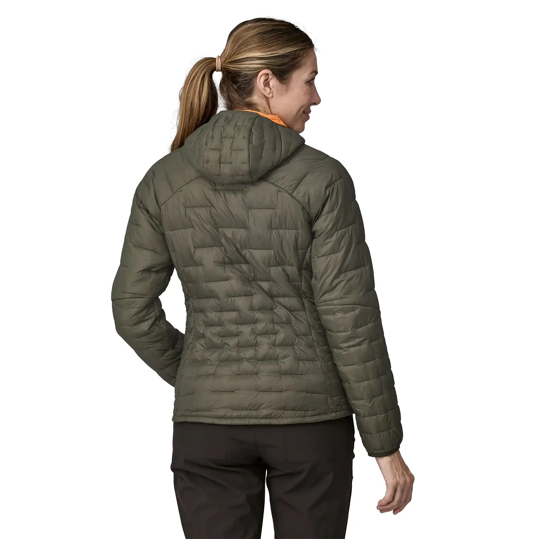 Women's Micro Puff® Hoody in Pine Needle Green | Patagonia Bend