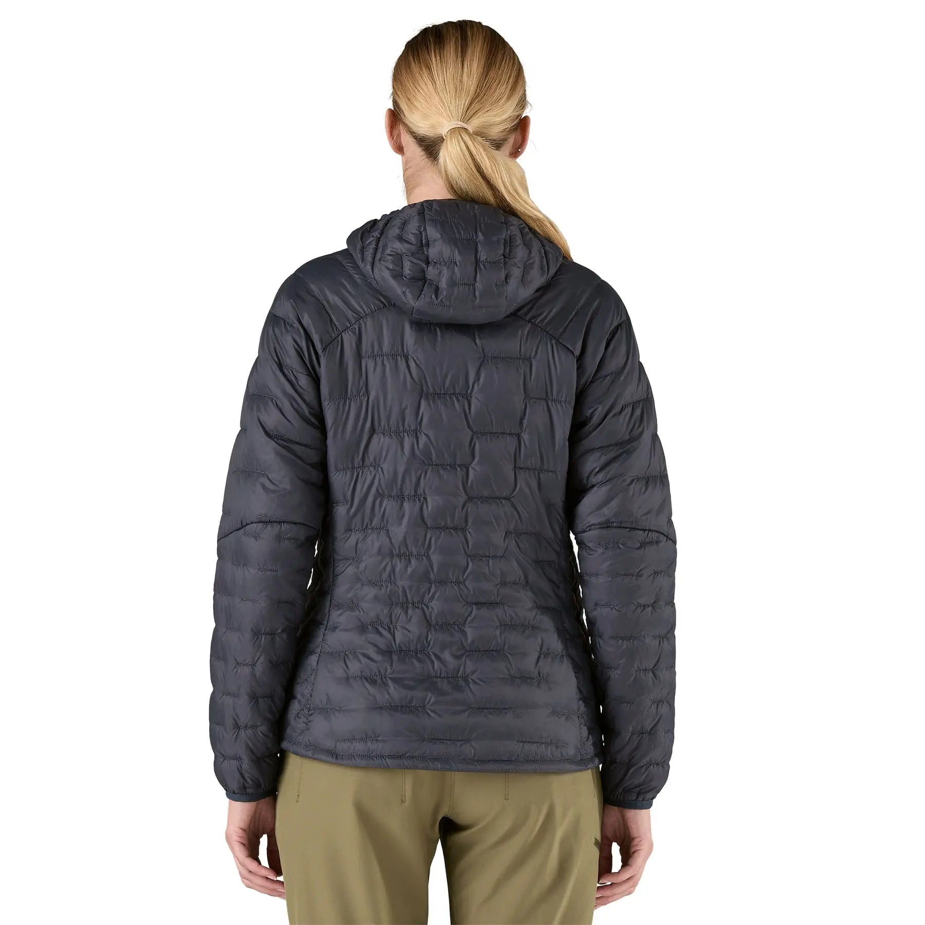 Women's Micro Puff Hoody in Smolder Blue | Patagonia Bend