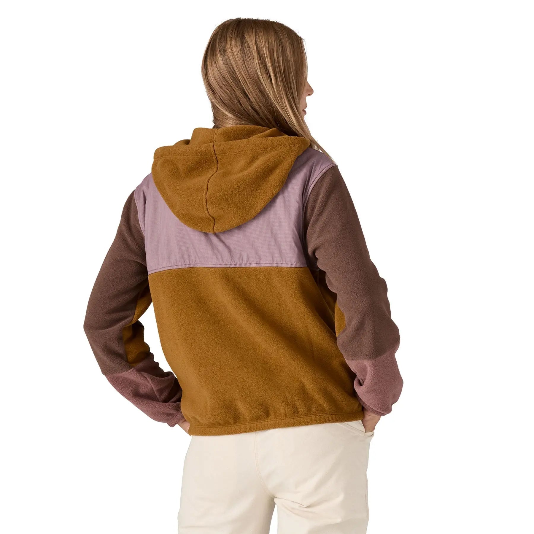 Women's Microdini Hoody in Shelter Brown | Patagonia Bend