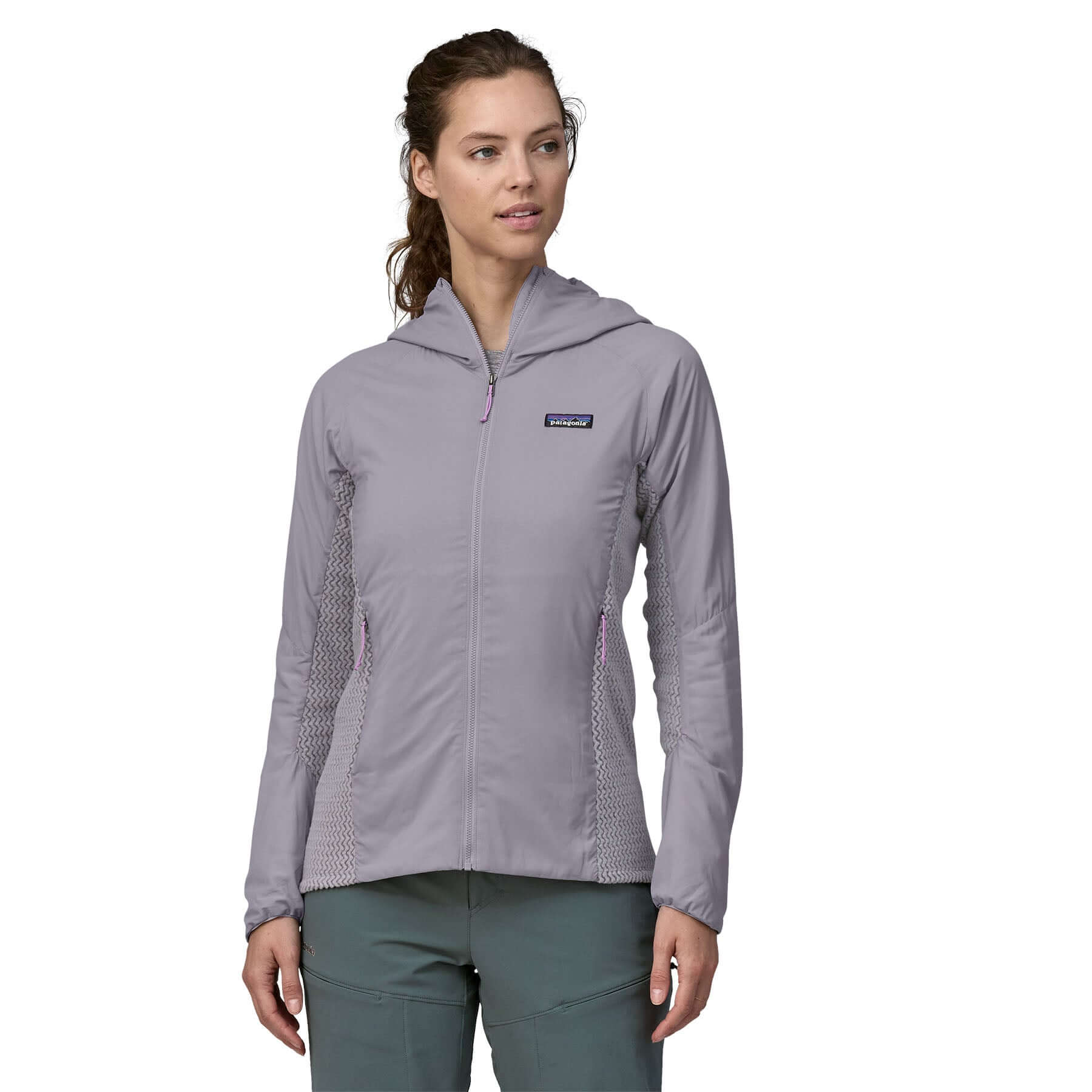 Women's Nano - Air Light Hybrid Hoody in Herring Grey | Patagonia Bend