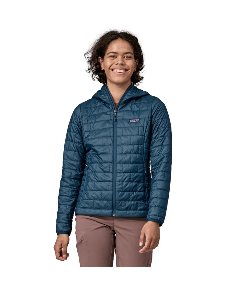 Women's Nano Puff® Hoody in Lagom Blue | Patagonia Bend