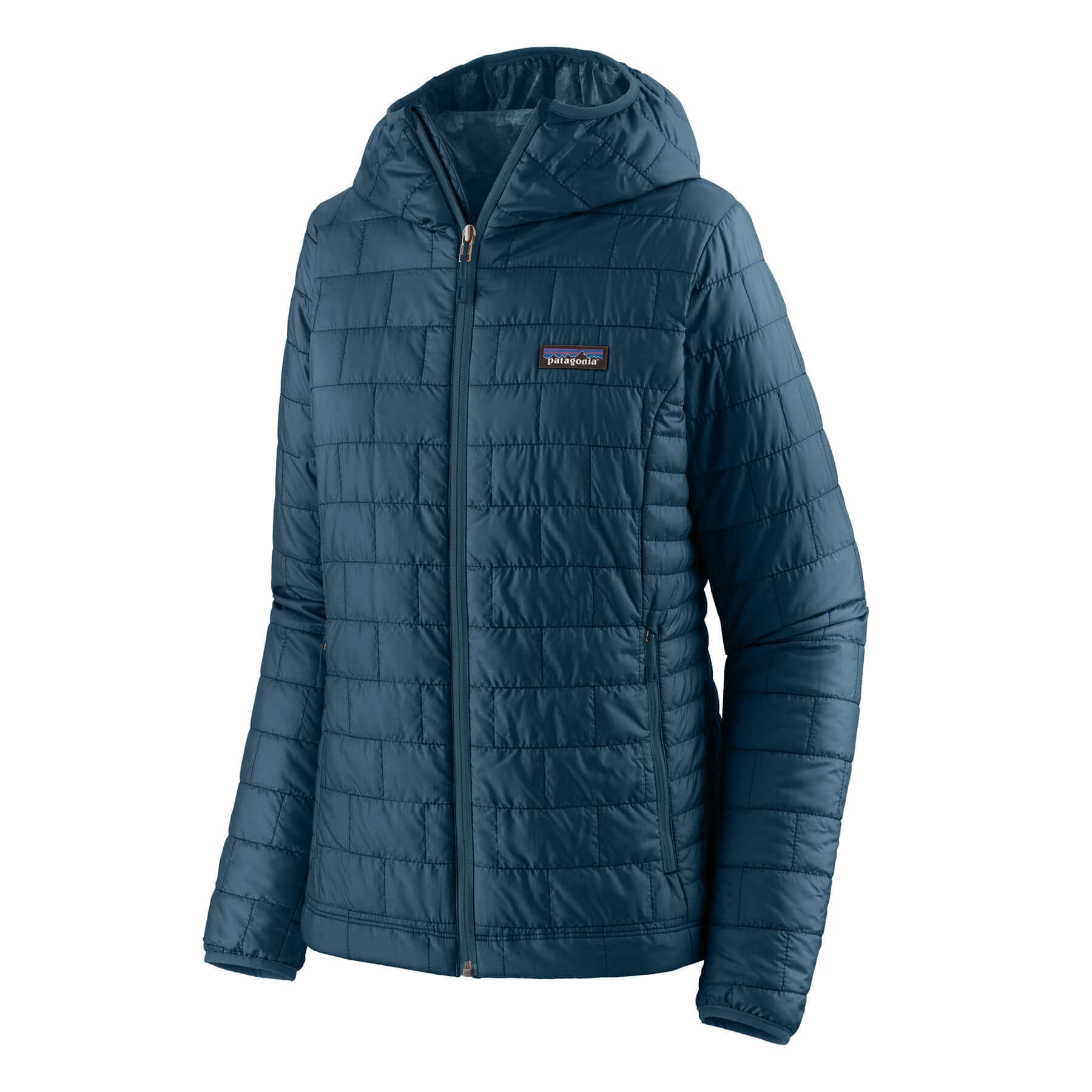 Women's Nano Puff® Hoody in Lagom Blue | Patagonia Bend