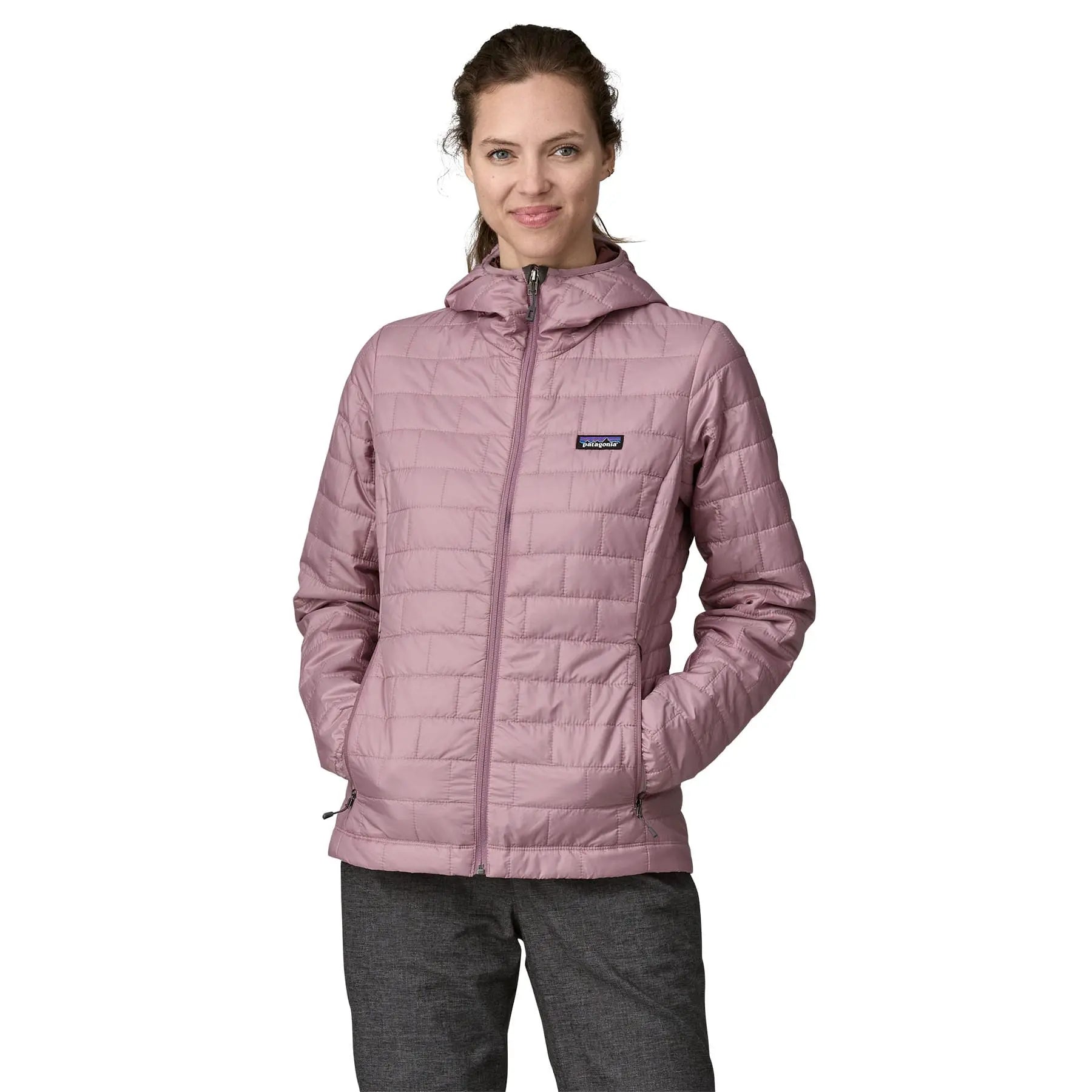 Women's Nano Puff® Hoody in Stormy Mauve | Patagonia Bend