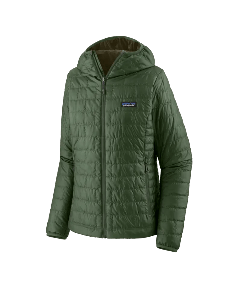 Women's Nano Puff® Hoody in Torrey Pine Green | Patagonia Bend