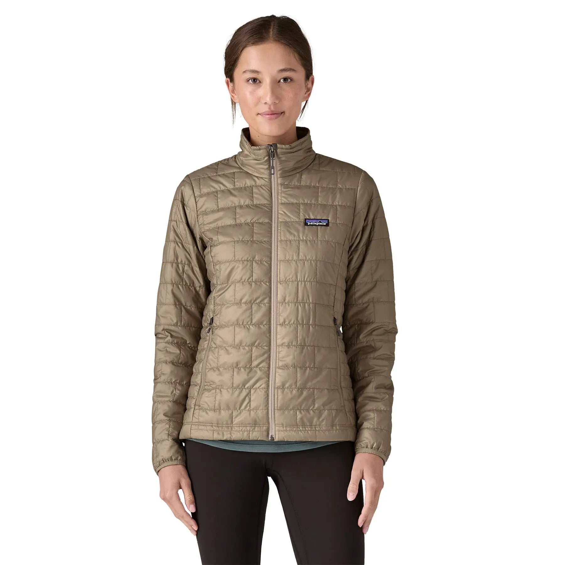 Women's Nano Puff Jacket in Seabird Grey | Patagonia Bend