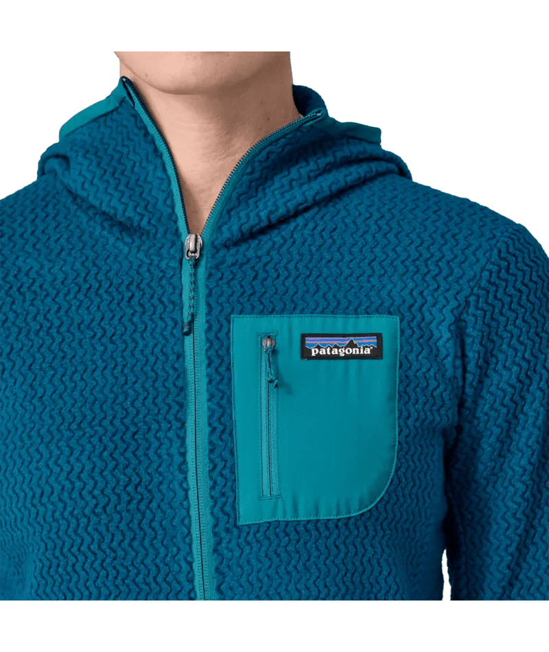 Women's R1 Air Full - Zip Hoody in Lagom Blue | Patagonia Bend