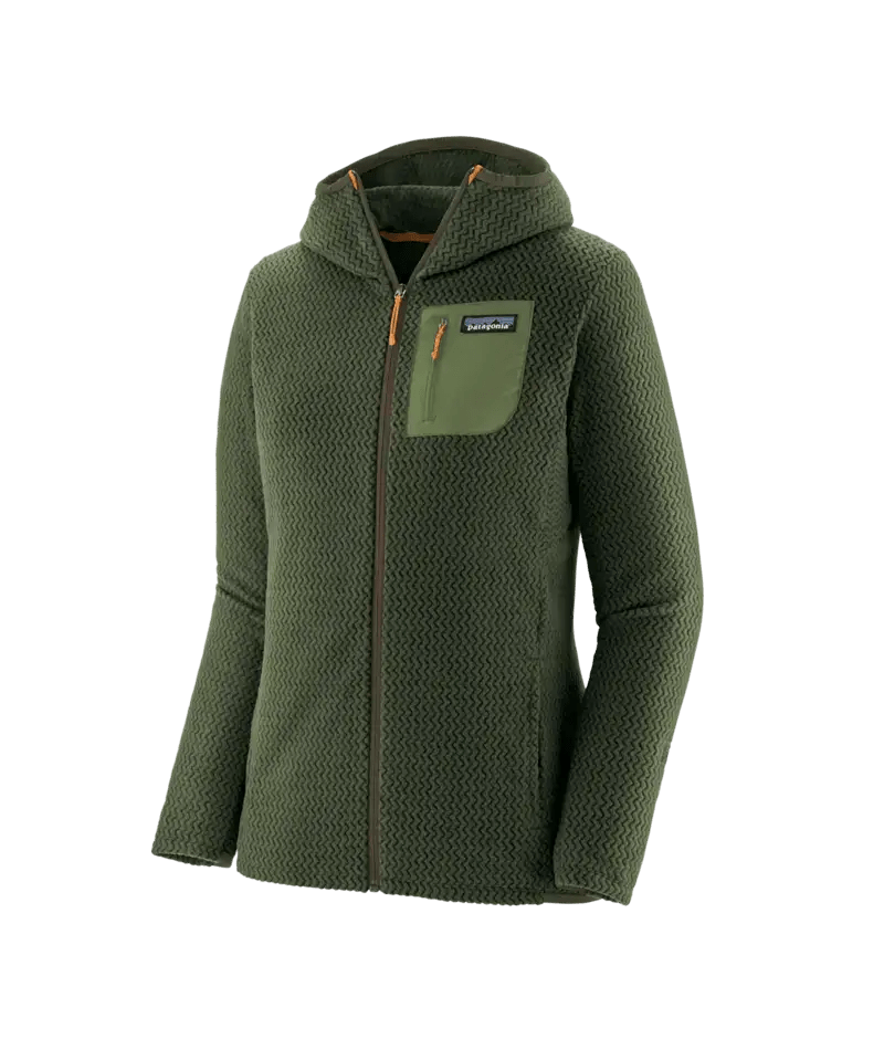 Women's R1 Air Full - Zip Hoody in Torrey Pine Green | Patagonia Bend