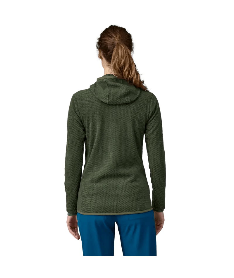 Women's R1 Air Full - Zip Hoody in Torrey Pine Green | Patagonia Bend