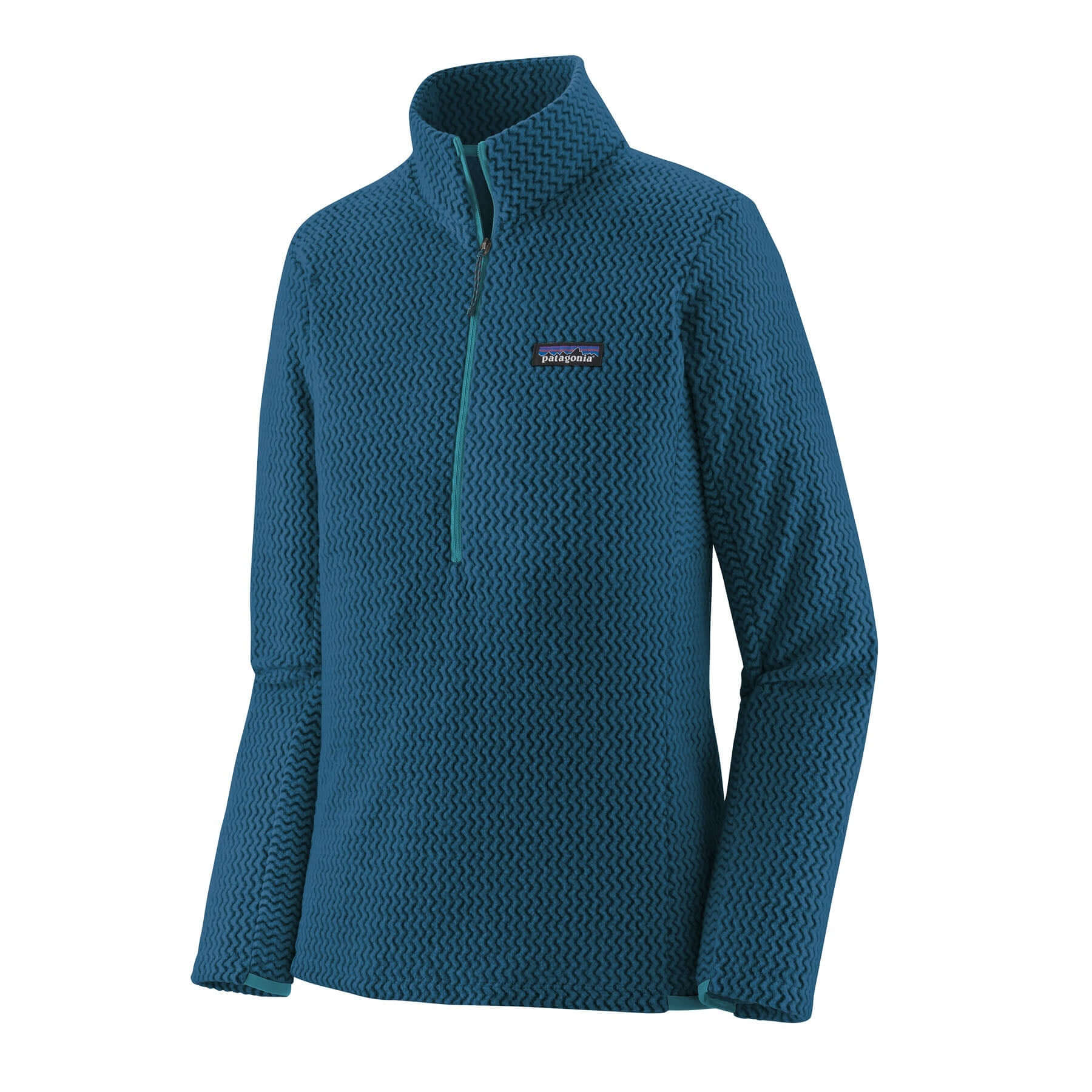 Women's R1 Air Zip Neck in Lagom Blue | Patagonia Bend