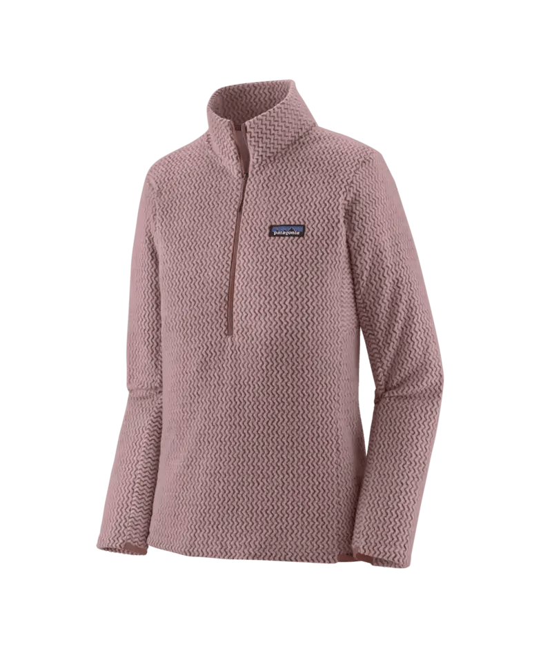 Women's R1 Air Zip Neck in Stormy Mauve | Patagonia Bend