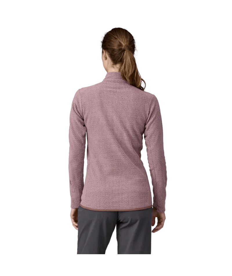 Women's R1 Air Zip Neck in Stormy Mauve | Patagonia Bend