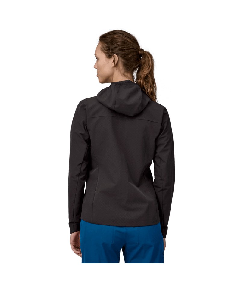 Women's R1 CrossStrata Hoody in BLACK | Patagonia Bend