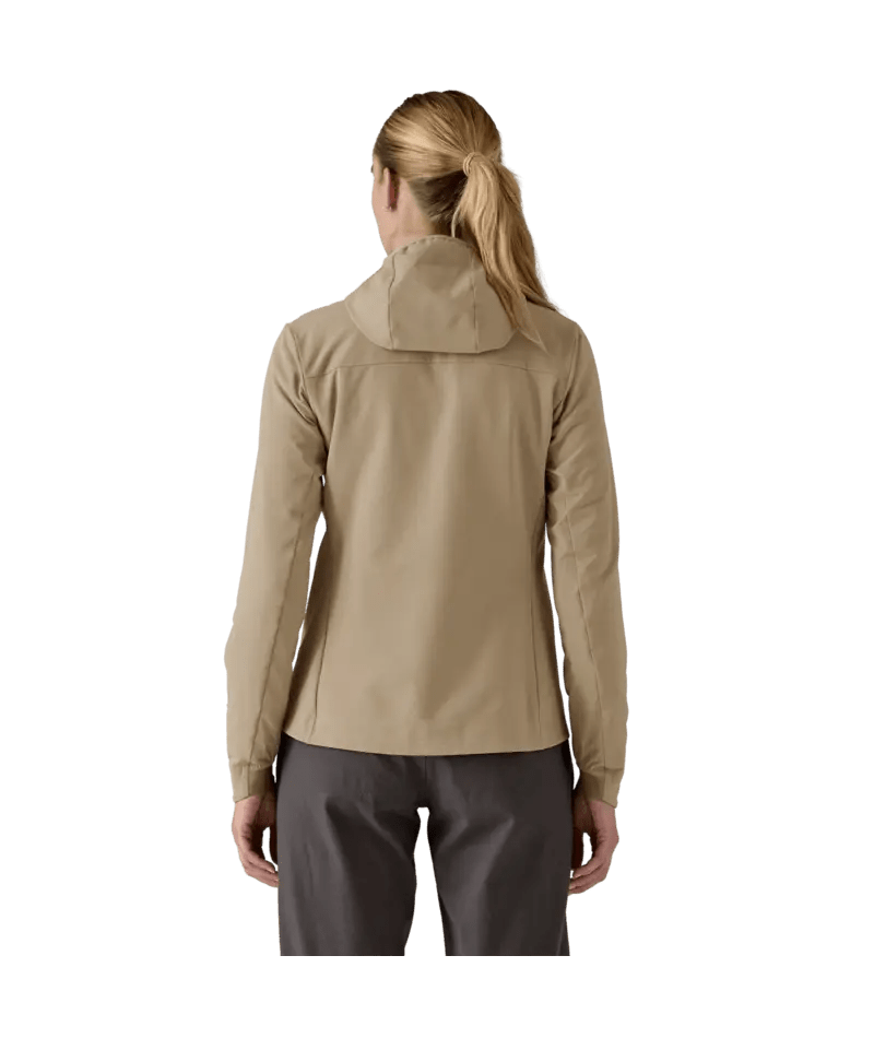 Women's R1® CrossStrata Hoody in Seabird Grey | Patagonia Bend