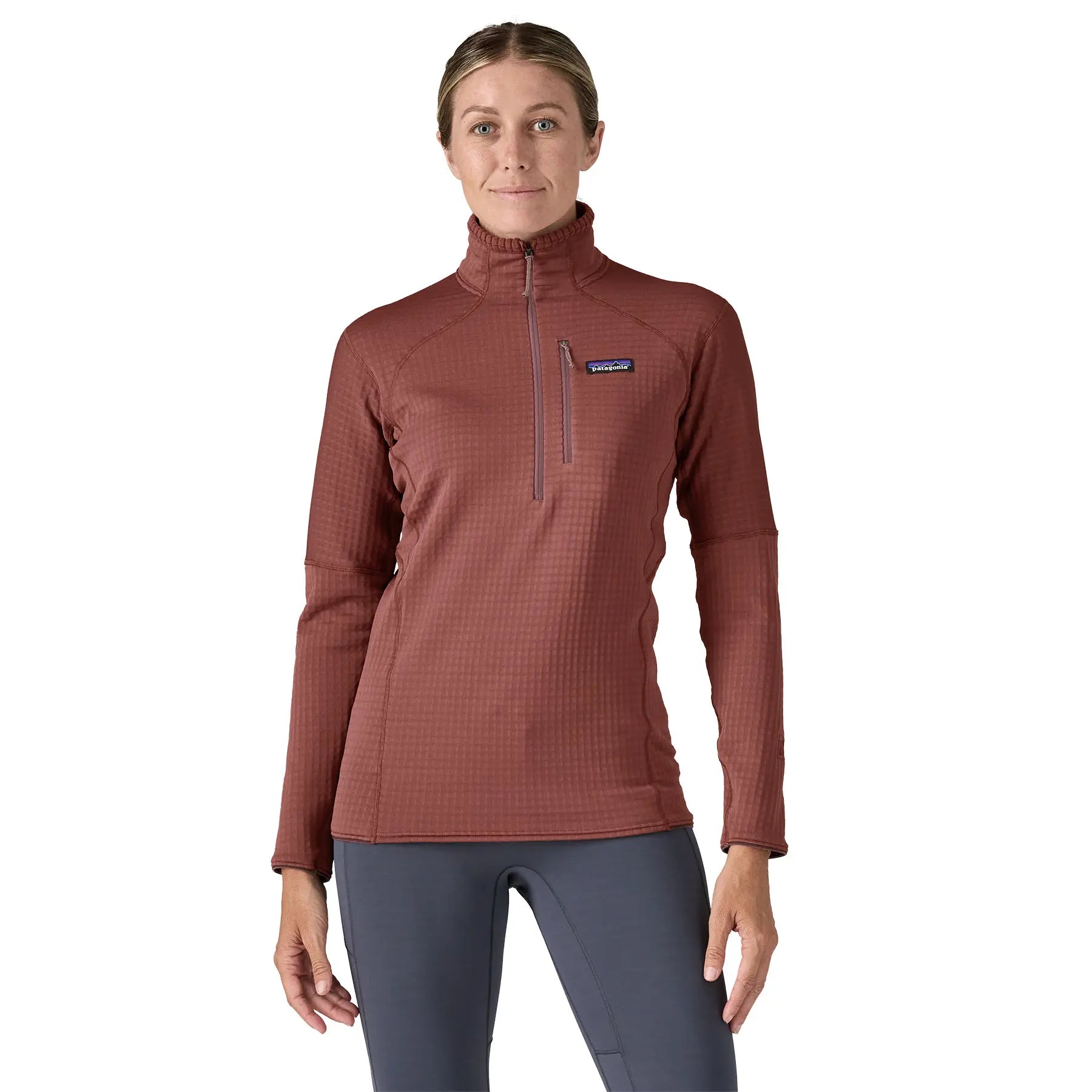 Women's R1® Pullover in Dulse Mauve | Patagonia Bend