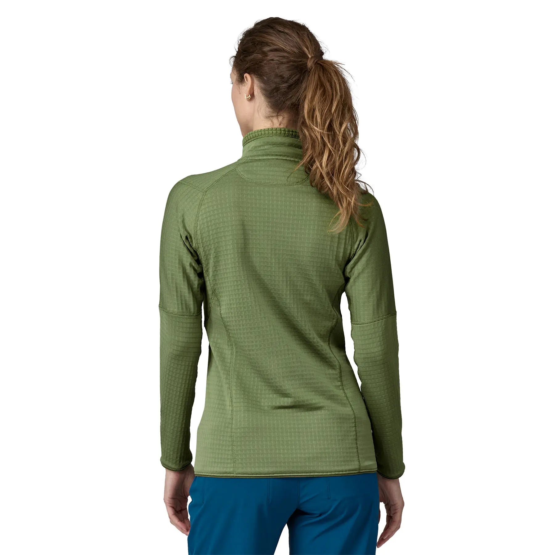 Women's R1® Pullover in Terrain Green | Patagonia Bend