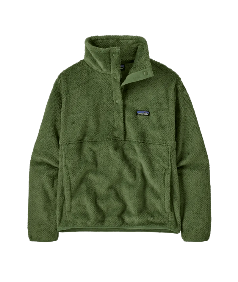 Women's Re - Tool Half - Snap Pullover in Terrain Green | Patagonia Bend