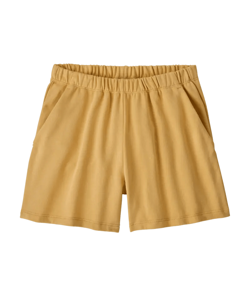 Women's Regenerative Organic Certified Cotton Essential Shorts in Beeswax Tan | Patagonia Bend