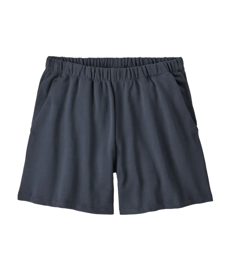 Women's Regenerative Organic Certified Cotton Essential Shorts in Smolder Blue | Patagonia Bend