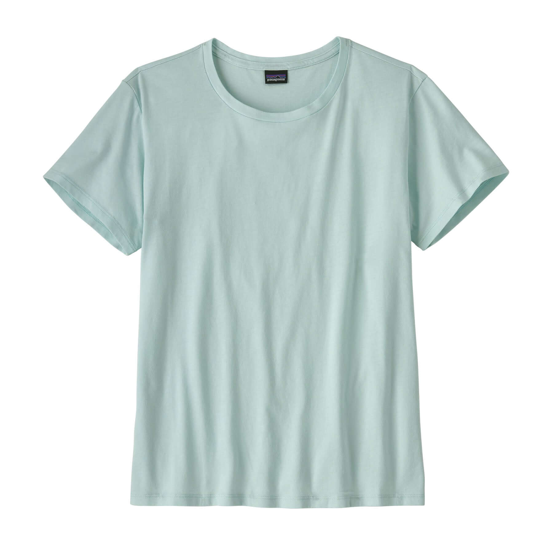 Women's Regenerative Organic Certified Cotton Tee in Wispy Green | Patagonia Bend