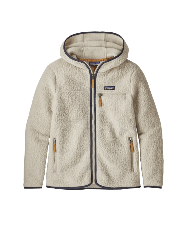 Women's Retro Pile Hoody in Pelican | Patagonia Bend