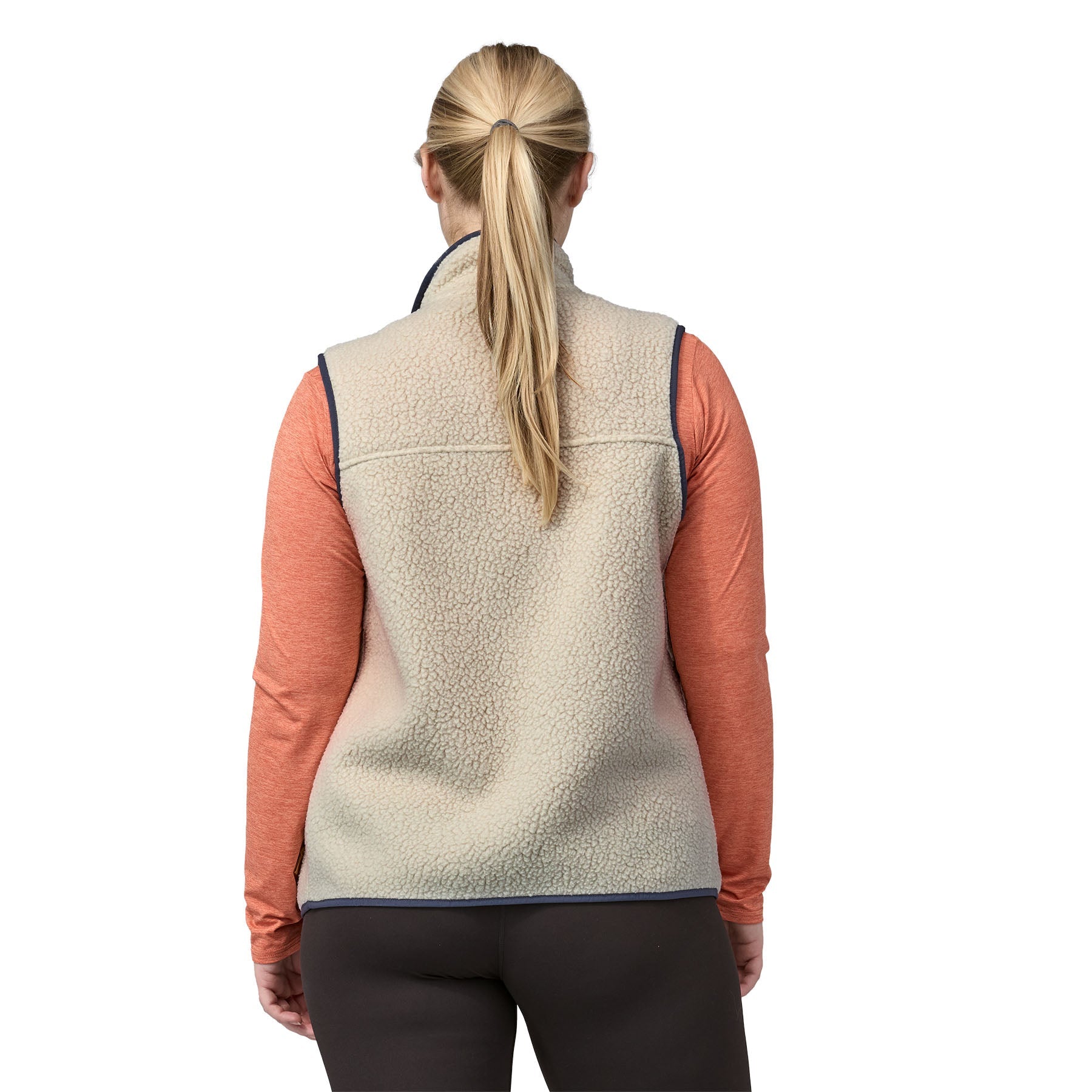 Women's Retro Pile Vest in Pelican | Patagonia Bend