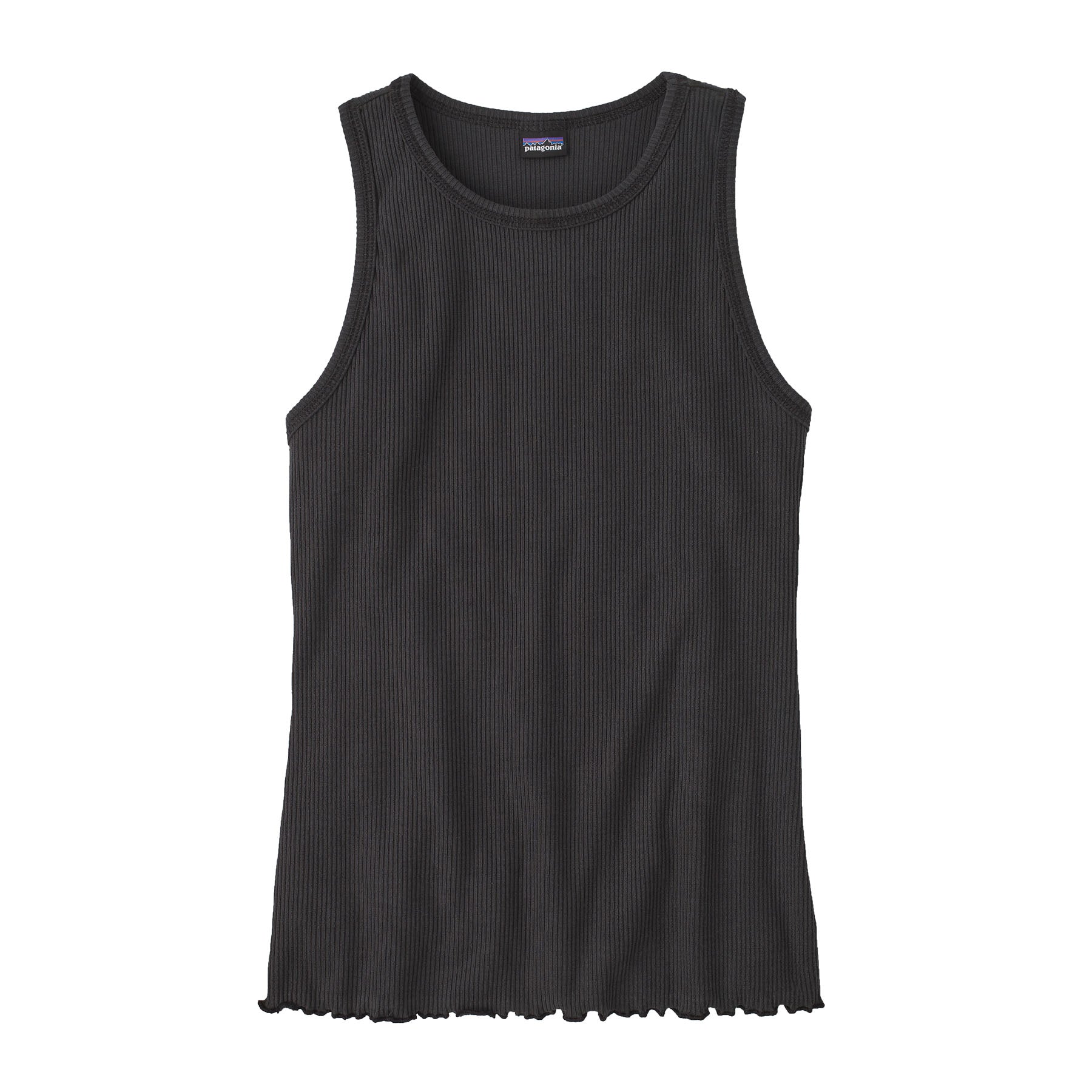 Women's Rib Knit Tank in Ink Black | Patagonia Bend