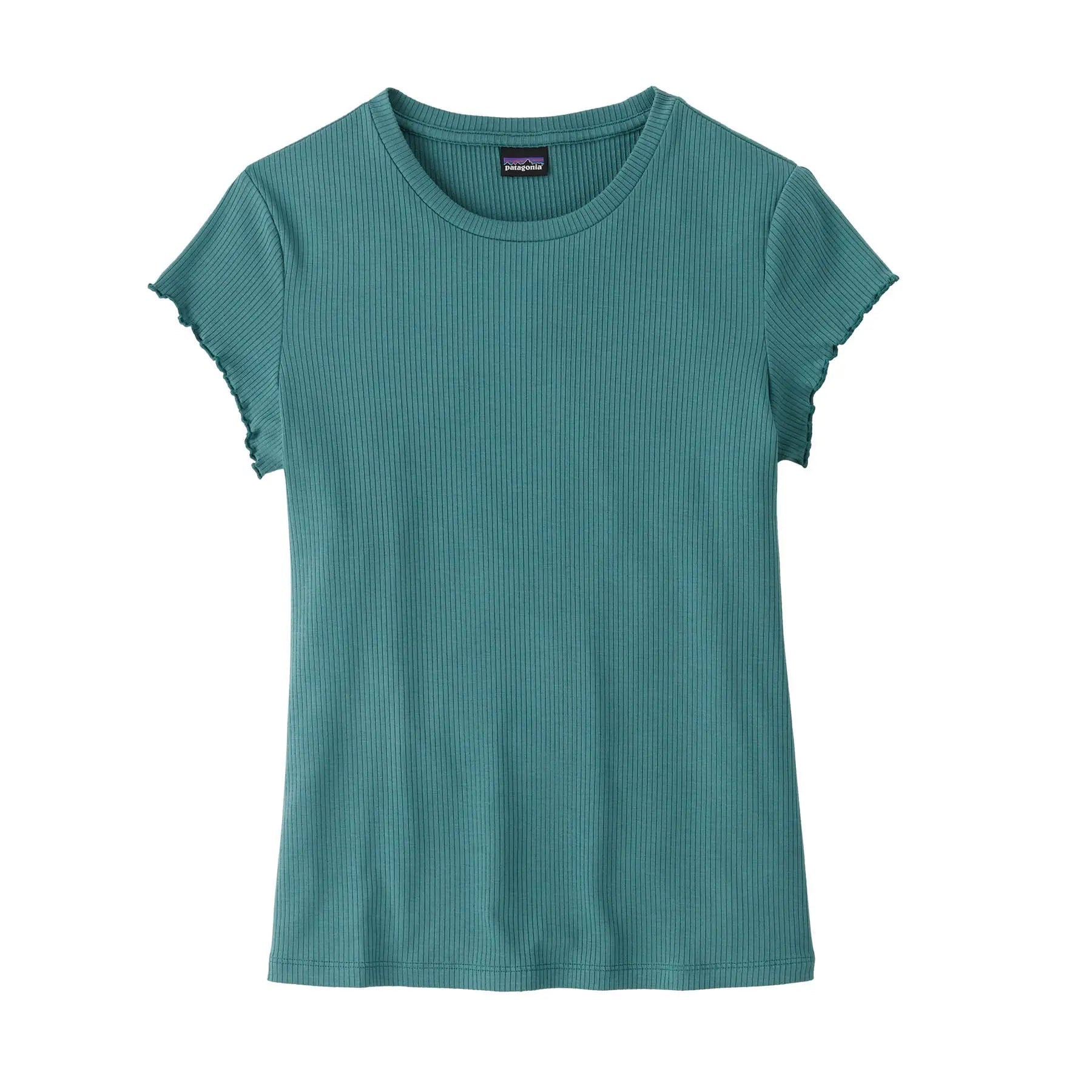 Women's Rib Knit Top in Wetland Blue | Patagonia Bend