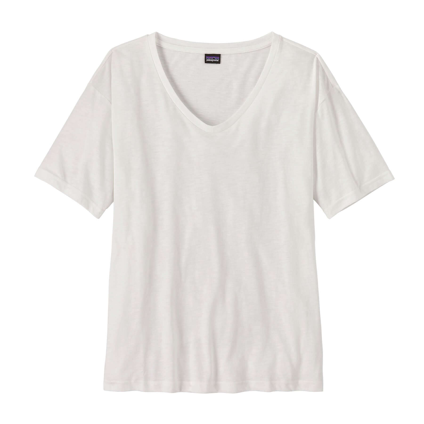 Women's Short Sleeve Mainstay Top in WHITE | Patagonia Bend