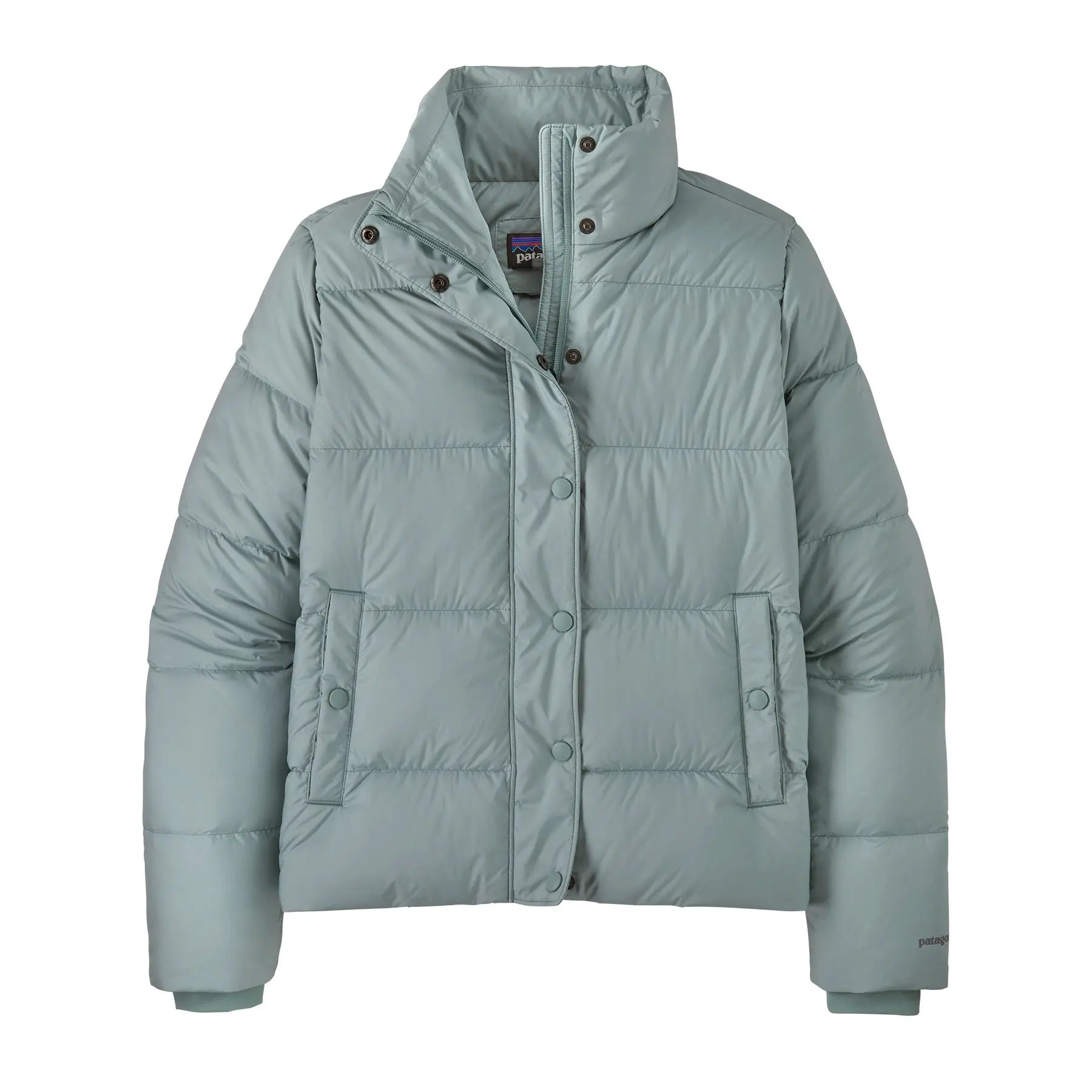 Women's Silent Down Jacket in Thermal Blue | Patagonia Bend