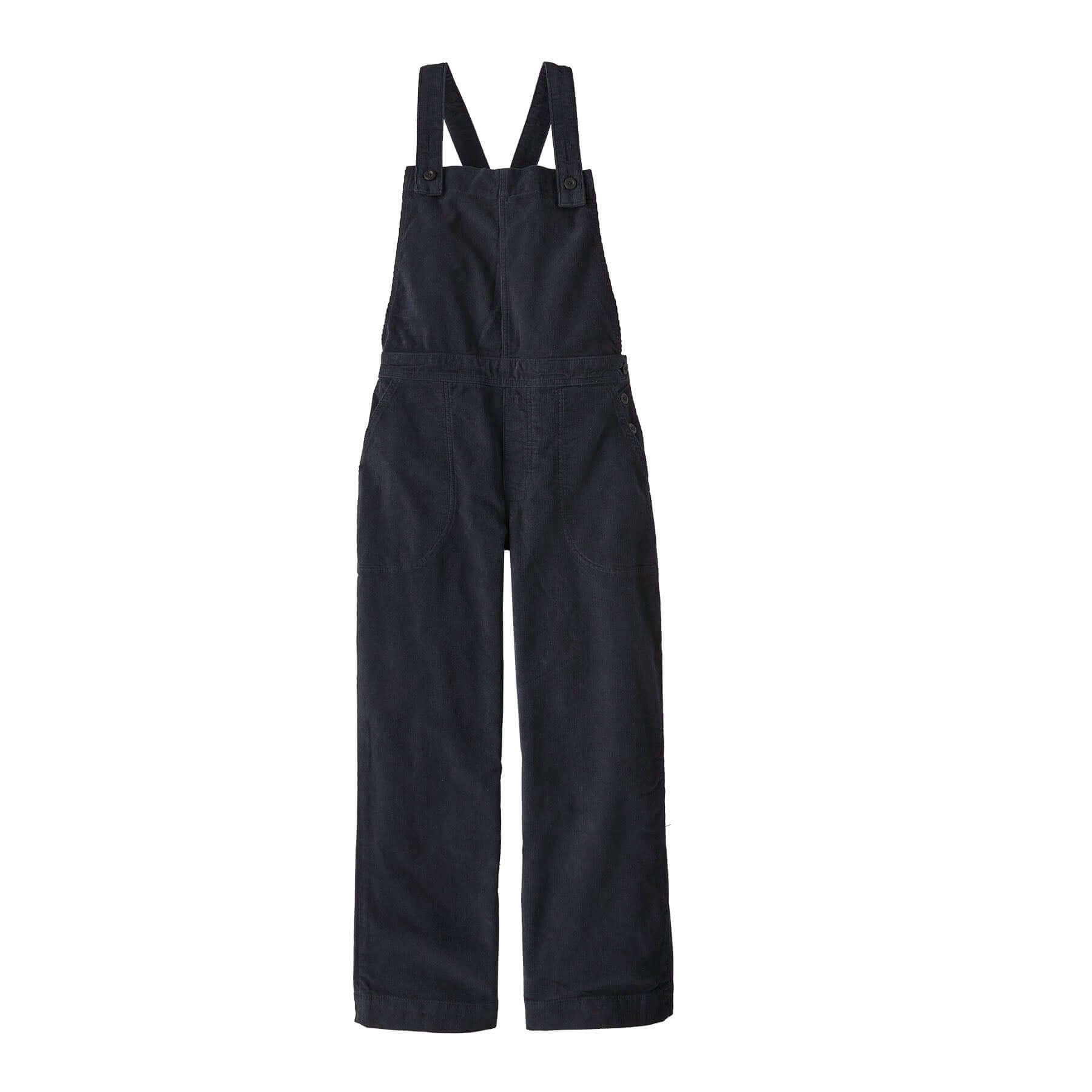 Women's Stand Up Cropped Corduroy Overalls in Pitch Blue | Patagonia Bend