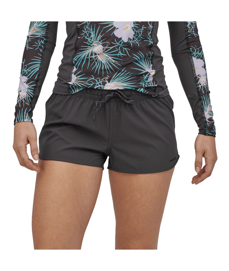 Women's Stretch Planing Micro Shorts - 2 in. in Ink Black | Patagonia Bend