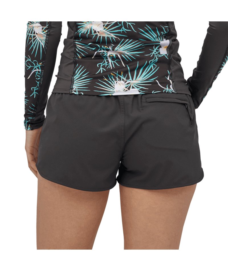 Women's Stretch Planing Micro Shorts - 2 in. in Ink Black | Patagonia Bend