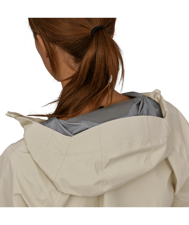 Women's Torrentshell 3L Rain Jacket in Wool White | Patagonia Bend