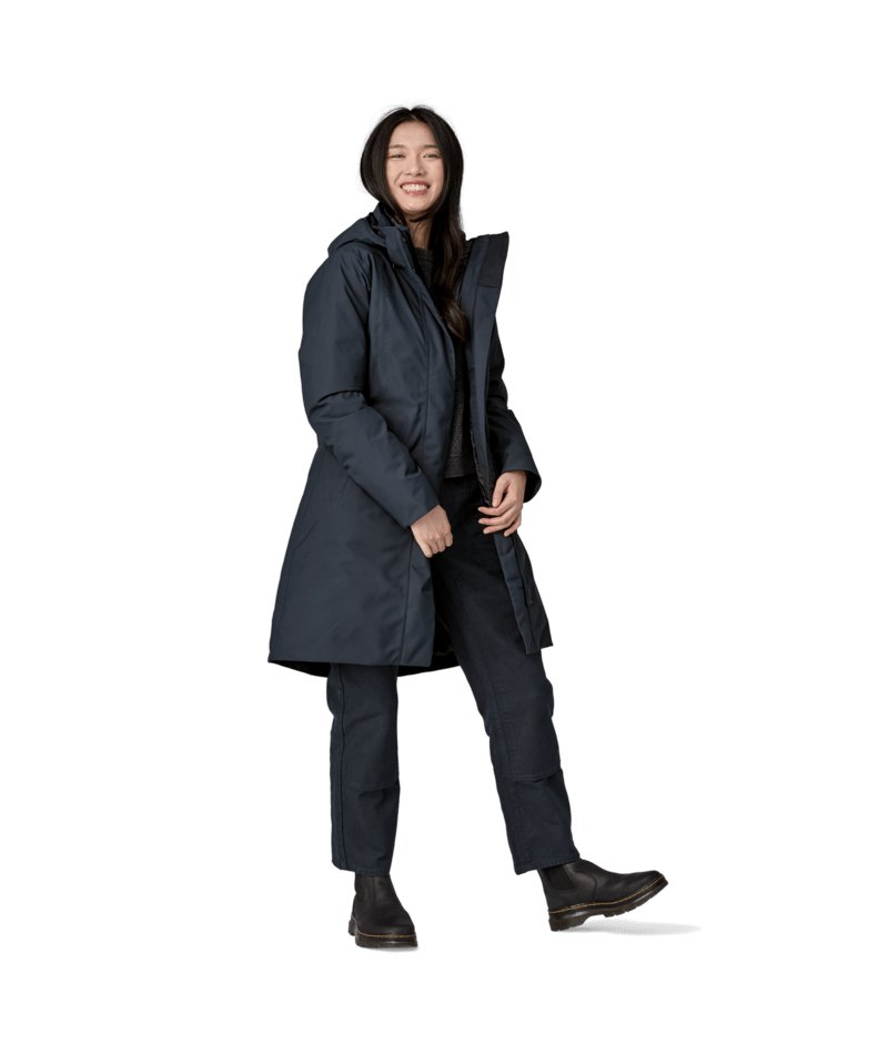 Women's Tres 3 - in - 1 Parka in Smolder Blue | Patagonia Bend