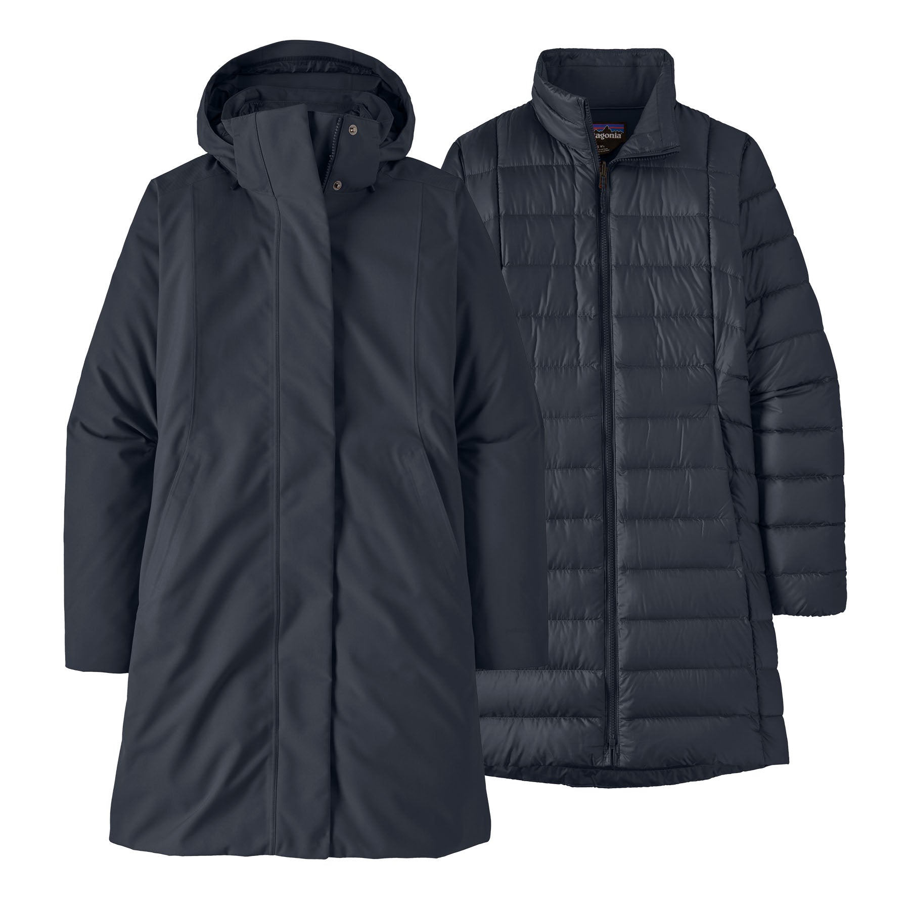 Women's Tres 3 - in - 1 Parka in Smolder Blue | Patagonia Bend