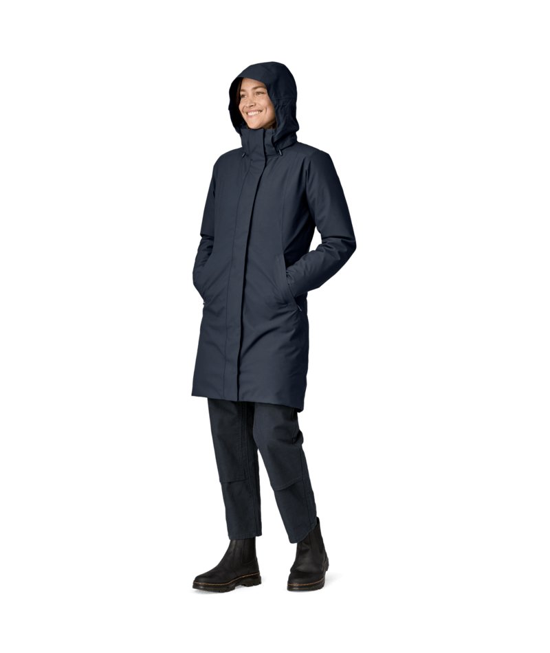 Women's Tres 3 - in - 1 Parka in Smolder Blue | Patagonia Bend