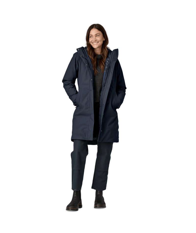 Women's Tres 3 - in - 1 Parka in Smolder Blue | Patagonia Bend