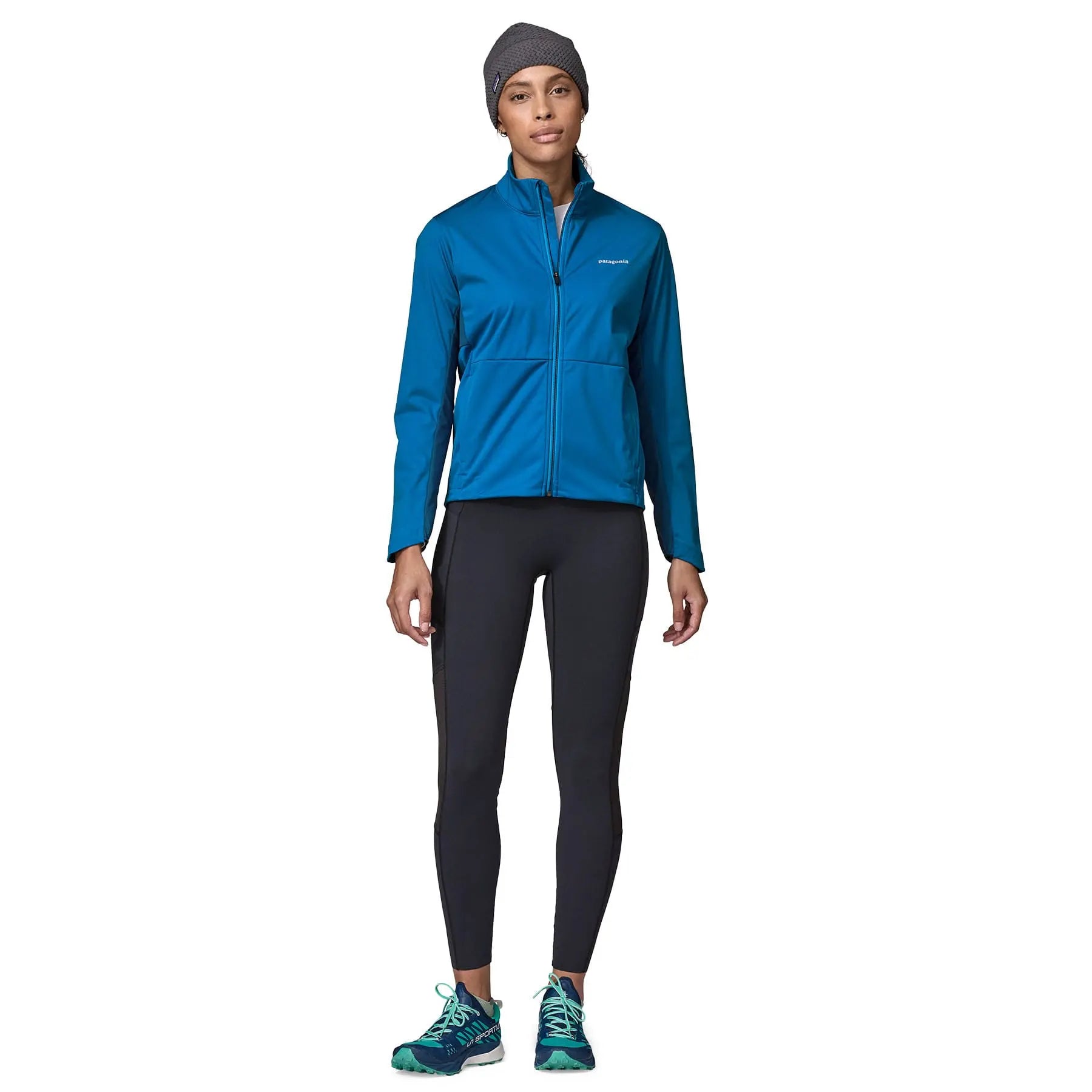 Women's Wind Shield Jacket in Endless Blue | Patagonia Bend