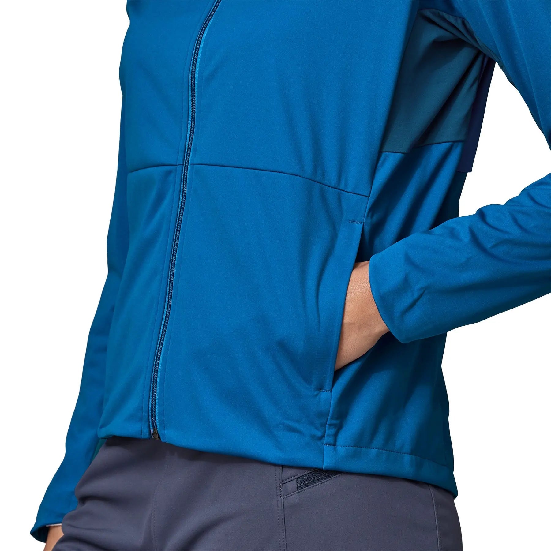 Women's Wind Shield Jacket in Endless Blue | Patagonia Bend