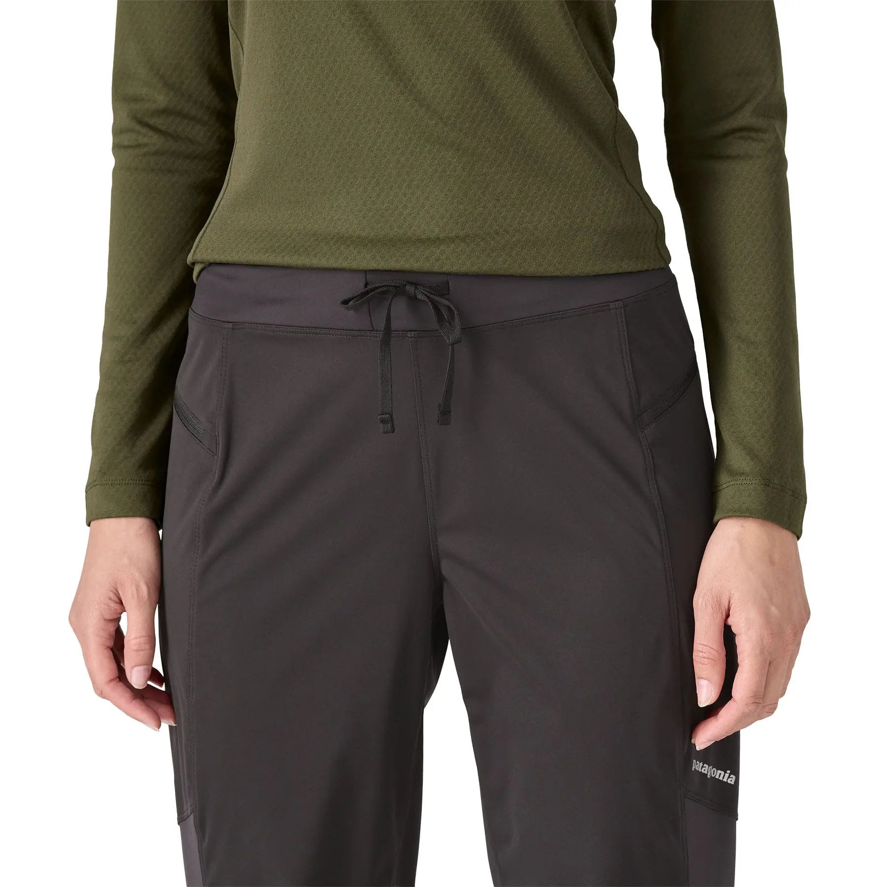 Women's Wind Shield Pants in Black | Patagonia Bend