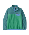 W's LW Synch Snap - T Pullover in Heartleaf Green | Patagonia Bend