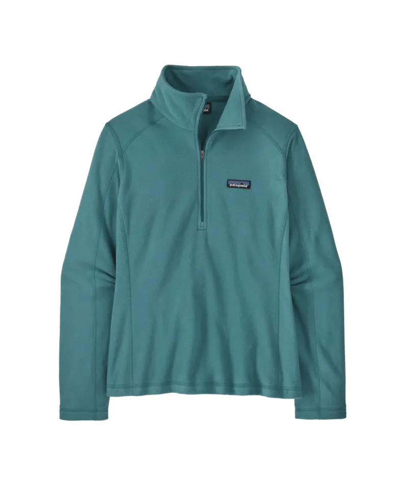 W's Micro D 1/4 Zip in Wetland Blue | Patagonia Bend