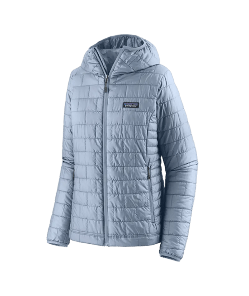 W's Nano Puff Hoody in Fleck Blue | Patagonia Bend