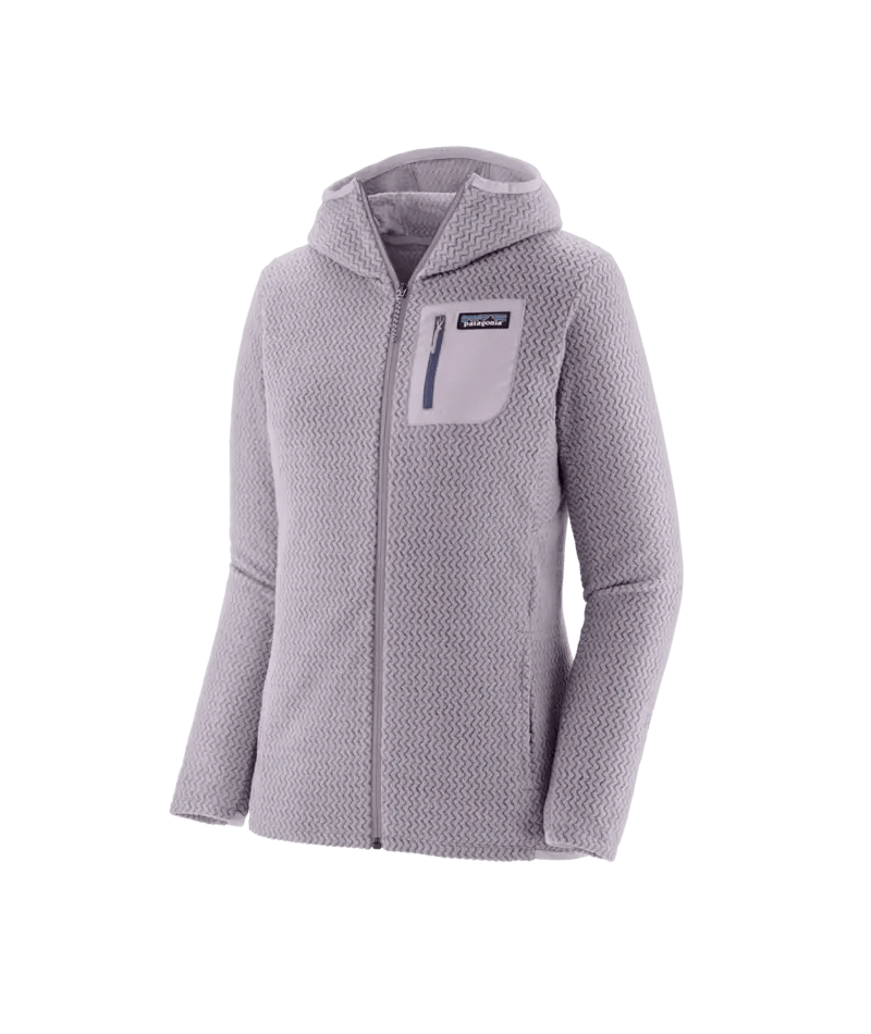 W's R1 Air Full - Zip Hoody in Foxglove Purple | Patagonia Bend