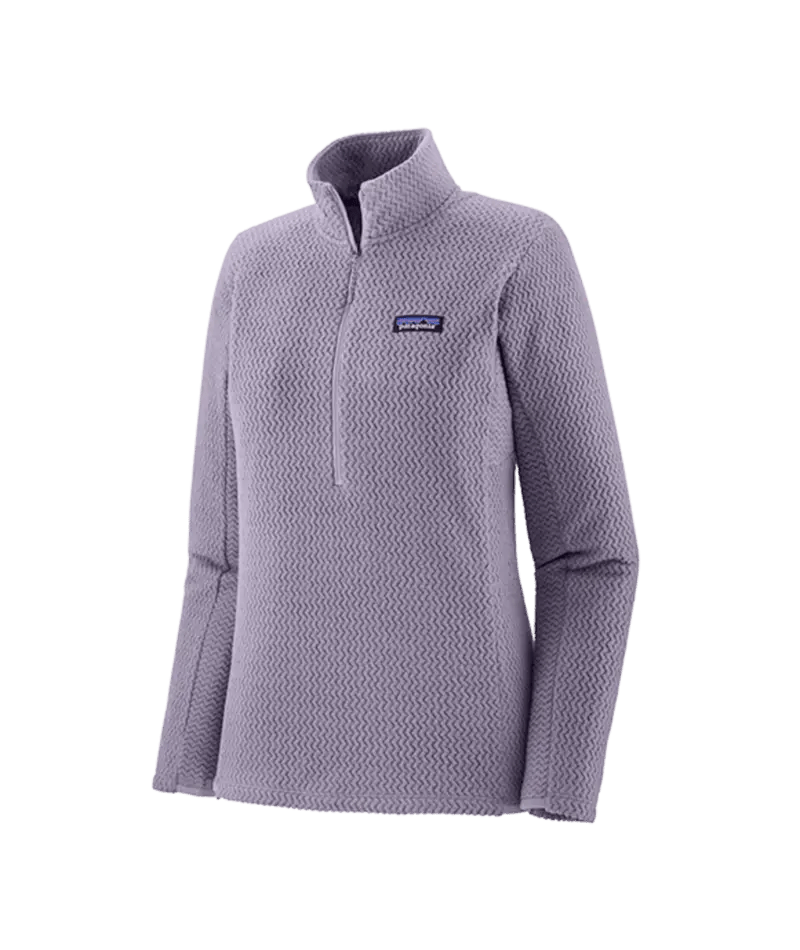 W's R1 Air Zip Neck in Foxglove Purple | Patagonia Bend